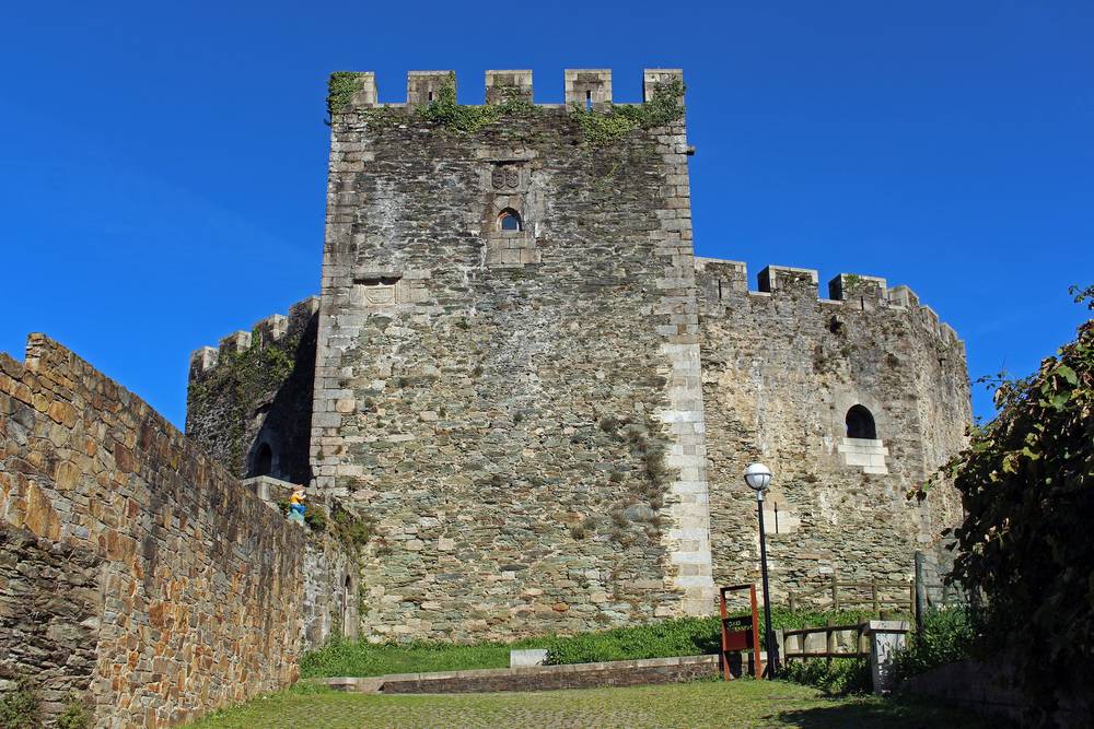 Vista general y actual del castillo de Moeche. (Autor: Francisco Canosa Martínez, 2018)  